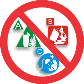 Quando é proibido extintores classe ABC, Munhoz Extintores