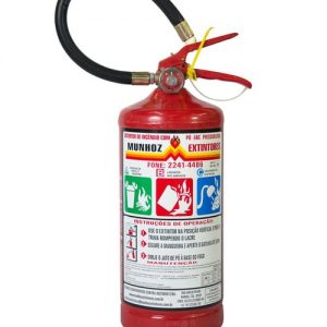 Extintor de Pó ABC Portátil