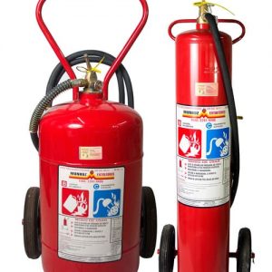 Extintor de Pó ABC Sobre Rodas