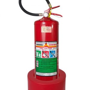 base suporte em plástico extintor Munhoz