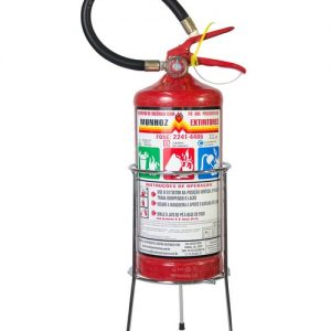 suporte para extintor em ferro